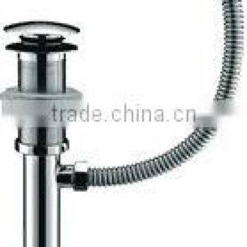 chrome plated waste, basin drainage, basin sink waste,kitchen sink waste, S trap waste