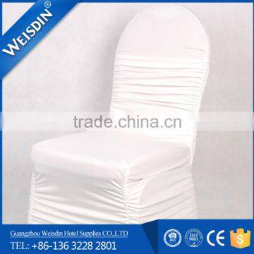 Restaurant linen spandex/nylon banquet chair covers for wedding