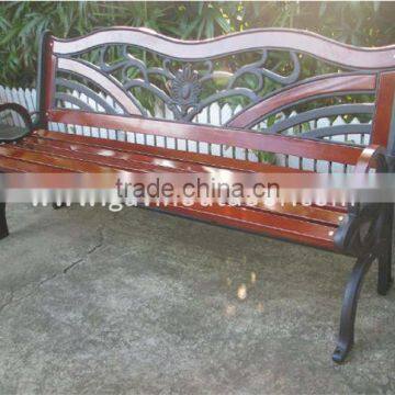 Cast iron wood bench antique cast iron bench for park