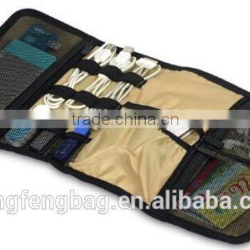 Custom Portable Universal Wrap Electronics Accessories Travel Organizer Tool Bag photo-5