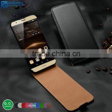 Ultra slim leather flip case For Huawei Ascend GX8 cover