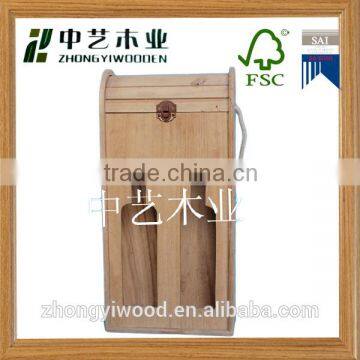 wonderful handmade environment-friendly wooden wine box for sale