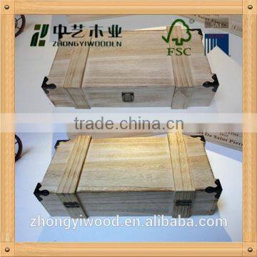 Trade Assurance Wholesale Custom Made Wooden Wine Boxes for Wine Bottle photo-4