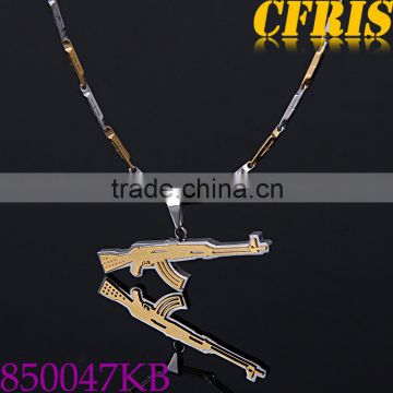 Custom axe shape pendant fashion necklace