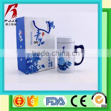 Unique shape ceramic coffee mugs chinese porcelain tea cup