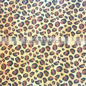 Animal print sublimation heat transfer paper printing on garment 2014