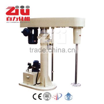 hydraulic lifting high speed mixer disperser