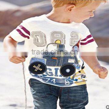 new design baby boy t shirt for summer