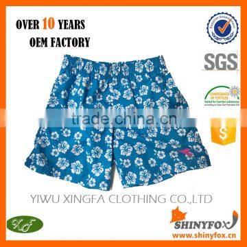 Mature good quality printed beach shorts men boxer briefs