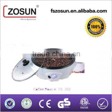 283mm diameter roasting pan, capacity reach 800grams of Coffee beans at a time coffee roaster ZS-202