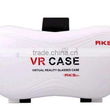 Virtual Reality 3D glasses cinema VR helmet game Mirror third generation smart phone stereo headset myopia VR case 5.0V