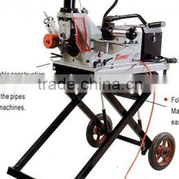 Pipe rolling groover for grooving 1"-12" steel pipes and 1"-3" plastic-lining pipes