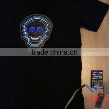 el light t-shirt(skull)