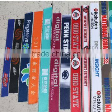 Custom Design Damask Care Label Woven Printing Clothing Washing Labels photo-3