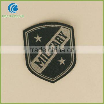 Custom Hot Sale Woven Patch For Cloth / Iron on Backing Woven Badge / Woven Patches Made In China photo-2