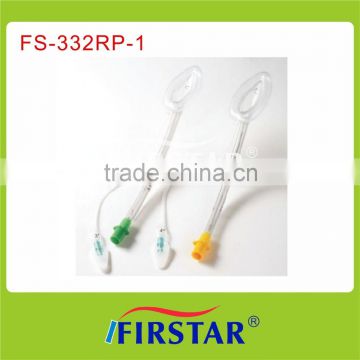 Flexible PVC single use laryngeal mask airway with reinforce wire