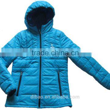 quilted winter coat with polyfil