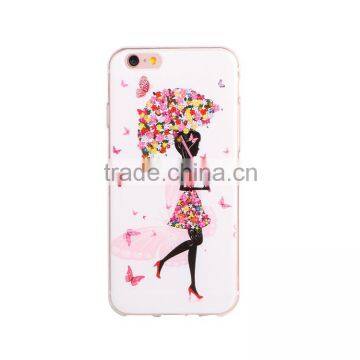 New world online shopping for iphone6 color TPU uv printing cases