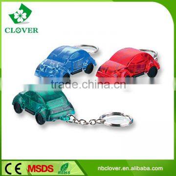 12000-15000mcd 2 Led Plastic Mini Led Flashlight Keychain photo-2