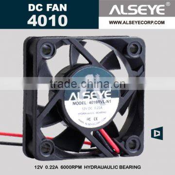 Alseye 4010-1 Axial Series(40x40x10mm) dc axial case fan 24v