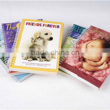 2014 high quality hot-sell photos infantile naturismo wall promotional calendar printing China printer