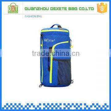 Blue Cylindrical Two Handle Strap China New Design Travel Bags photo-2