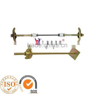 Formwork adjustable steel tie rod used in construction