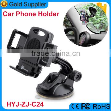 360 rotating universal mobile phone car dashboard and windshield sucker car holder