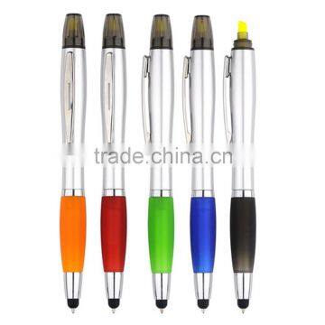 Highlighters stylus Ball point pen fluorescent ink price touch marker souvenirs for men