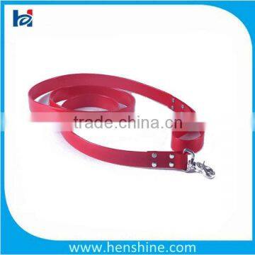 Fluo red hunting dog leash TPU