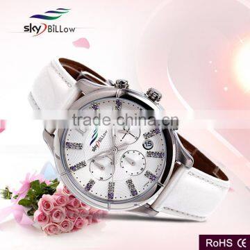 2015 women quartz violt wathces with leather band