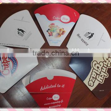 CUSTOMIZED DESIGN CREPE HOLDERS WITH LOGO