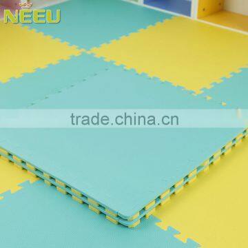 EVA laminated interlock flooring tiles