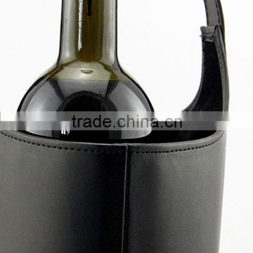 Genuine Leather Portable Wine Bag