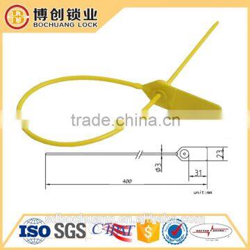 PS105 400mm length Bottle cap security seal Container plastic security seal Disposable plastic security lock