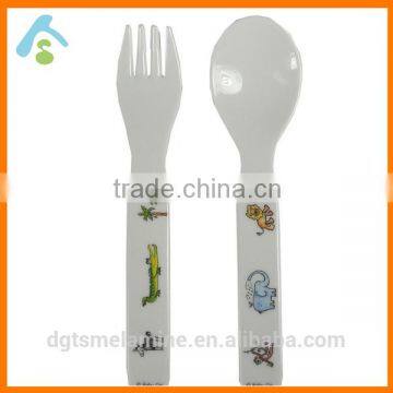 Eco-friendly Melamine Cutlery Dinner Set for Children photo-6