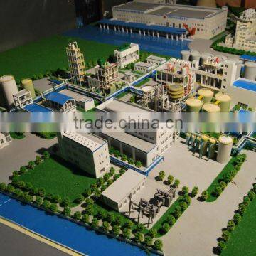 industrial workshop building layout model / industrial planning model