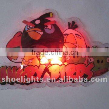 glowing clothes light pvc patch