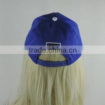 Custom Blue Embroidered Baseball Cap Sport Caps Hip Hop Hat Leisure Hats photo-6