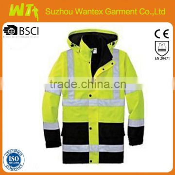 2015 working reflective security jacket with high quality