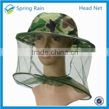 Travel hat Outdoor Mosquito head net head netting