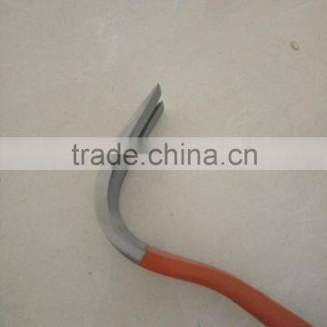 W-05 50 CrV Drop Forged /whole Heat Treatment Wrecking Bar/wood Tip photo-2