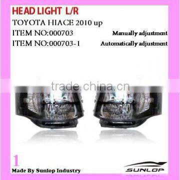 toyota body parts head light #000703 Toyota hiace head light HID headlight for hiace 2011 headlamp