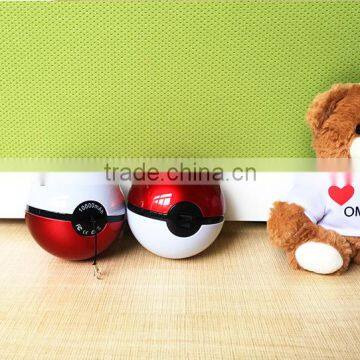 2016 Hot For Pokemon Go Game PokeBall Power Bank 10000mA Charger With LED Light Pokeball Power Bank 10000mah photo-5