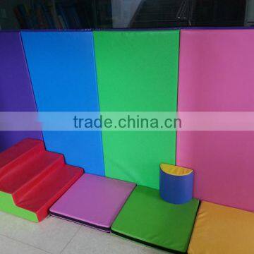 Gym wall mat for kindergarten kids / Rainbow gym wall mat