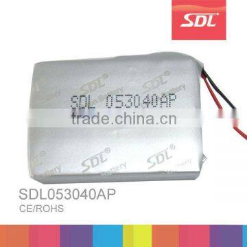 OEM 3.7V 500mAh Li-ion Battery wholesale in China