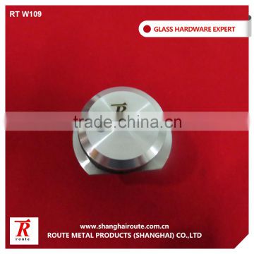 sliding door glass clamp fixing for track