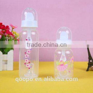 Child Safety Products With Spoon Bpa Free Arc Shaped Baby Feeder Bottle Set photo-3