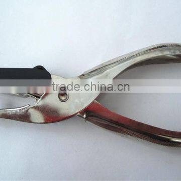 metal hole punch with scrap catcher