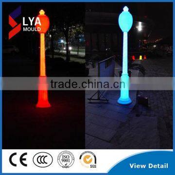 Safety And Convenient Street Lamp Pole LED Light Roman Rail Pillar light sizes